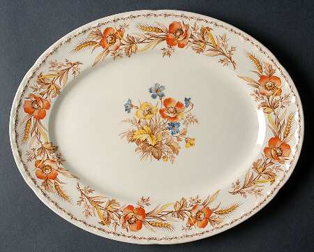 CRO254 11" Oval Serving Platter
