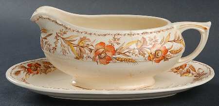 CRO254 Gravy Boat & Underplate