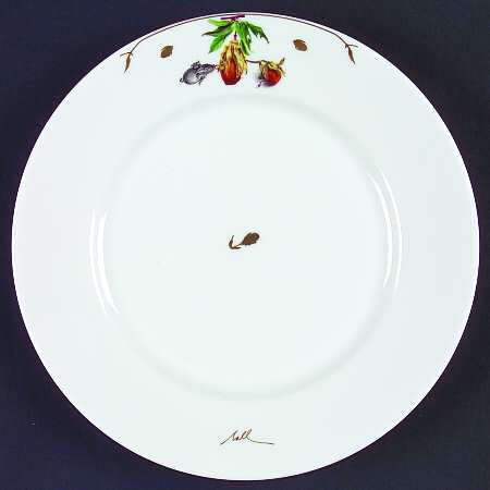 Mediterranean Gold Dessert Luncheon Plate