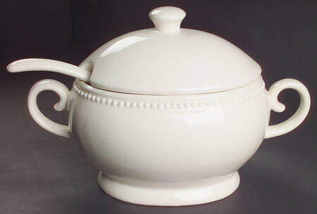 String Of Pearls Tureen Ladle