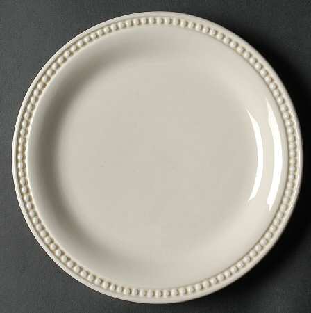 String Of Pearls Salad Plate
