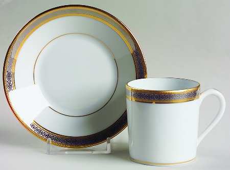 Chambord Flat Demitasse Cup & Saucer Set