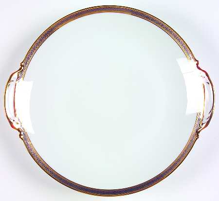 Chambord Handled Cake Plate