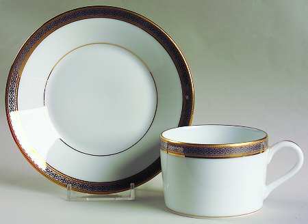 Chambord Flat Cup & Saucer Set