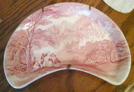 Jenny Lind Crescent Salad Plate