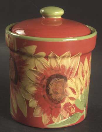 Sunburst Small Canister & Lid