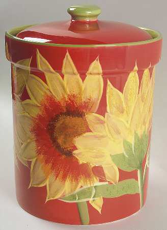Sunburst Extra Large Canister & Lid