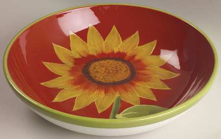 Sunburst 13" Pasta Serving Bowl