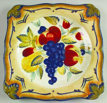 Tuscan Fruit Blue by Certified International