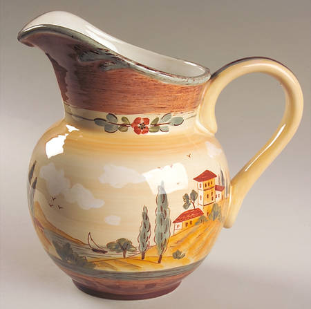 Tuscan Landscape 80 Oz Pitcher