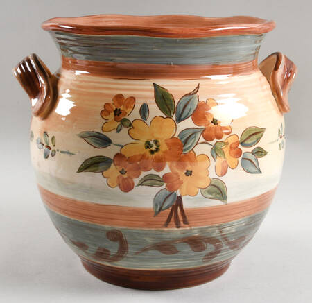 Tuscan Landscape Cookie Jar No Lid
