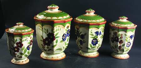 Wildflowers (4 Piece) Canister Set (Box Set)