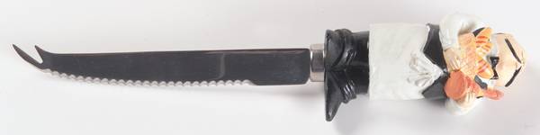 Dinner Is Served Cheese Knife with Stainless Blade