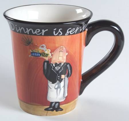 Dinner Is Served Mug