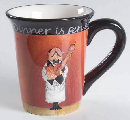 Dinner Is Served Mug