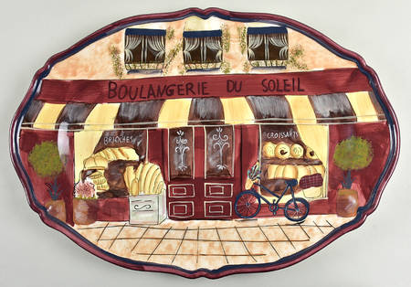 Boulevard 17" Oval Serving Platter