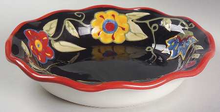 Garden Brights Rim Soup Bowl
