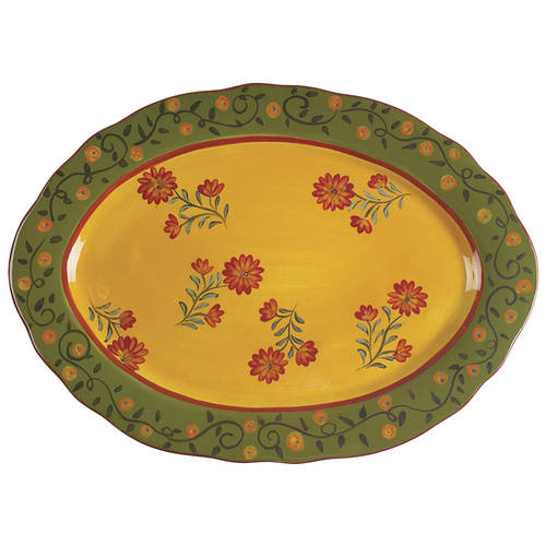 Provence 18" Oval Serving Platter
