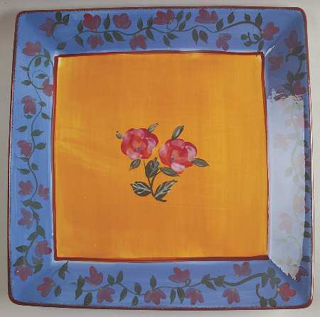 Provence 13" Square Serving Platter