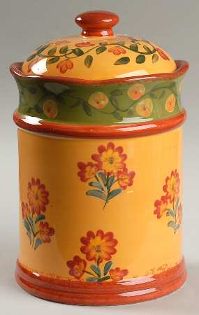 Provence Small Canister & Lid with Seal Ring