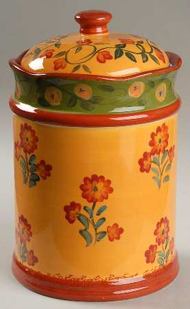 Provence Medium Canister & Lid with Seal Ring