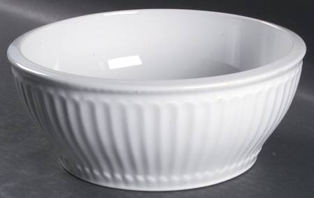Parthenon White 9" Round Vegetable Bowl