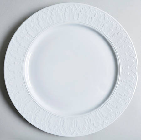 Parthenon White 12" Chop Plate (Round Platter)