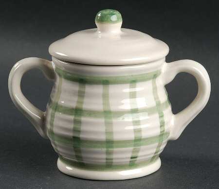 Dry Goods Sugar Bowl & Lid