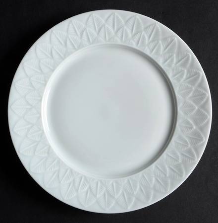 Feuilles White (Blanc) Bread & Butter Plate