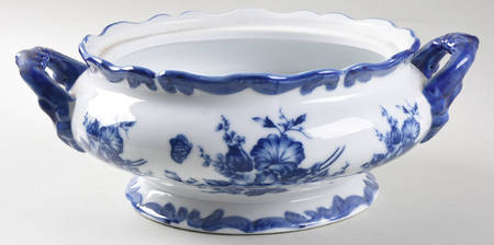Blue And White Tureen No Lid