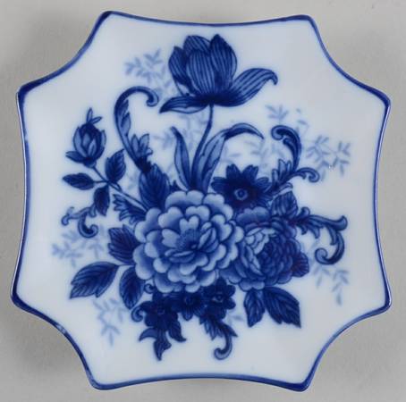 Blue And White Saucer