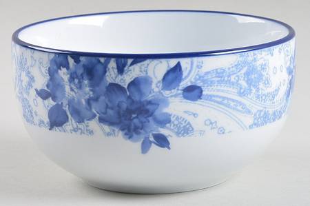 Blue And White Soup/Cereal Bowl