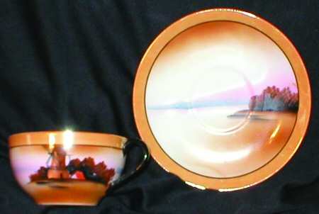 CHK10 Flat Cup & Saucer Set