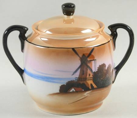 CHK10 Sugar Bowl & Lid