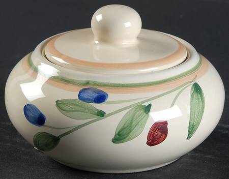 Olivella Sugar Bowl & Lid
