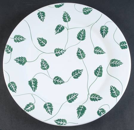 Foglia Verde Service Plate (Charger) by Caleca