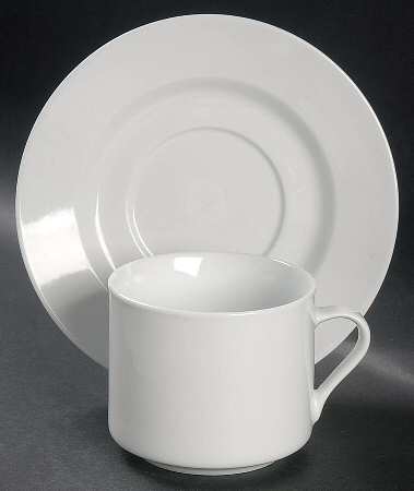 Prelude Flat Cup & Saucer Set