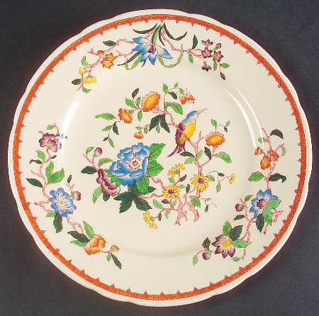 Pembroke #E109 (Cream Background) by Coalport