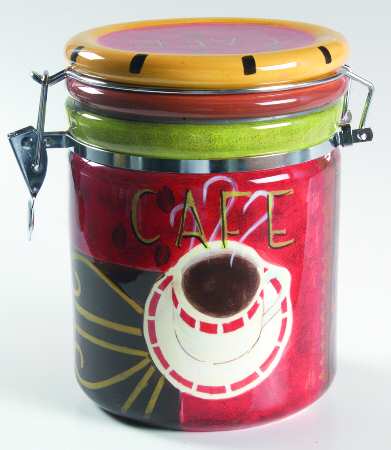 Java Medium Canister & Lid