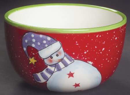 Charlie's Snowmen Individual Ice Cream Dish