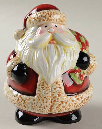 Snowball Santa Figural Pepper Shaker