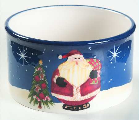 Snowball Santa Dip Bowl (for Dip and Spreader)