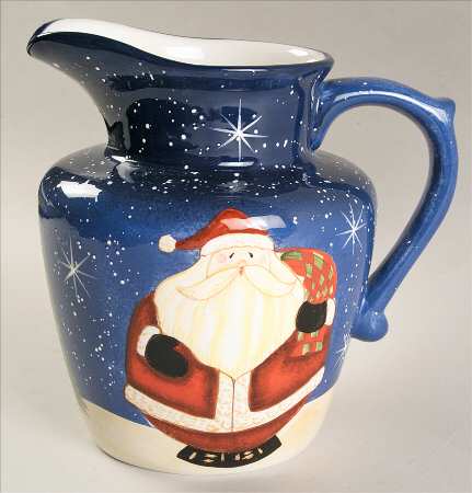 Snowball Santa 112 Oz Pitcher
