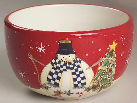 Snowball Snowman 5" All Purpose Bowl