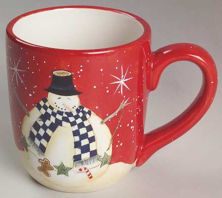 Snowball Snowman Mug