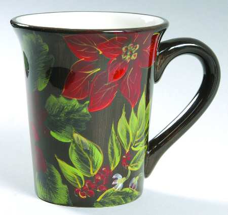 Poinsettia Mug