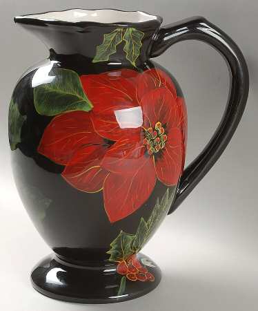Poinsettia Large Pitcher