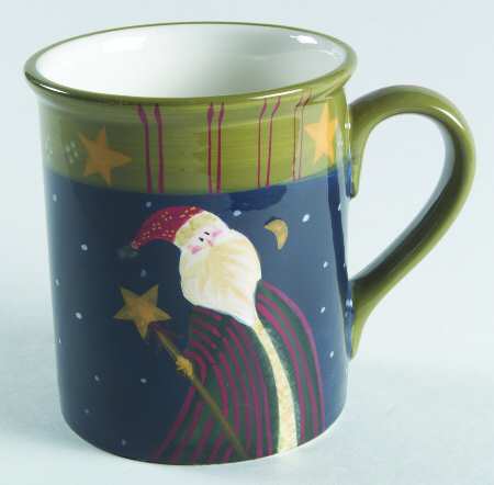 Antique Santa Mug