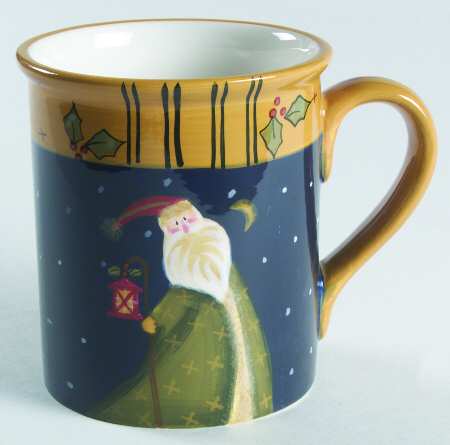 Antique Santa Mug