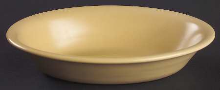 Rancho Sand (Matte) 9" Oval Vegetable Bowl by Catalina